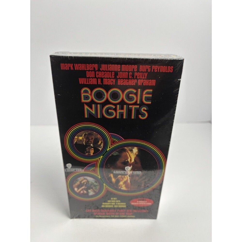 Boogie Nights VHS 1998 Mark Wahlberg **SEALED NEW**